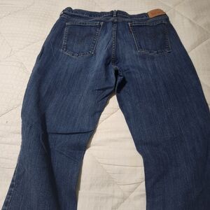 Levi's Dark Blue Straight Leg Jeans